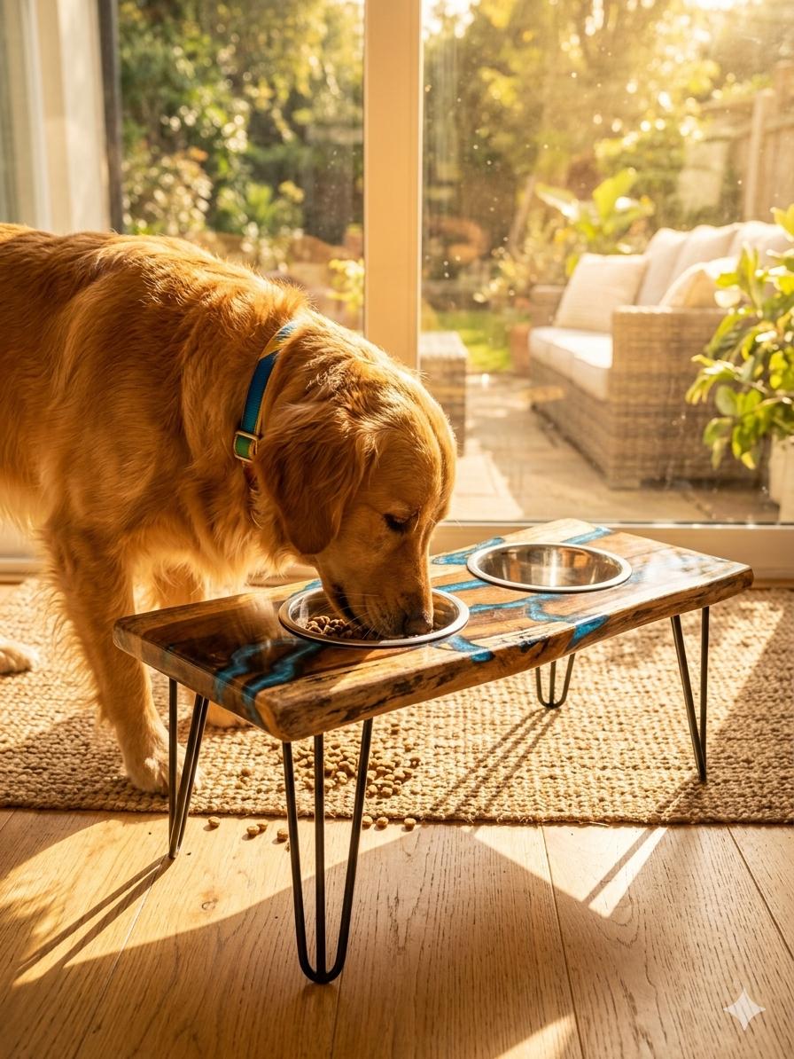 Mesa para alimentação de pets Linha PET